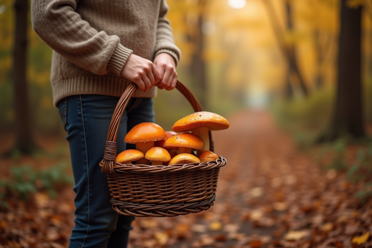 champignon orange